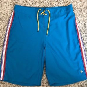 Penguin Men’s Board Shorts Swim Trunks